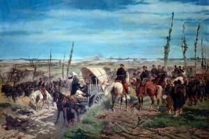 Il campo italiano alla battaglia di Magenta, dipinto di Giovanni Fattori