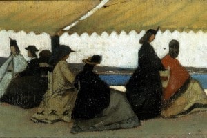 La rotonda di Palmieri, dipinto di Giovanni Fattori