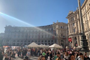 Studenti in piazza a Roma il 27 settembre