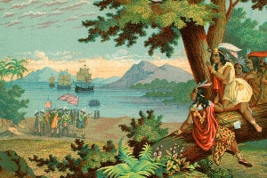Lo sbarco di Cristoforo Colombo