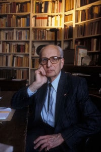 Claude Lévi-Strauss (1908-2009): antropologo, etnologo e filosofo francese, 1986