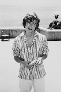 Francoise Sagan a Palermo, 1961