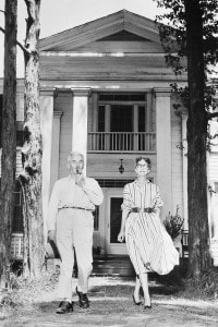 William Faulkner e sua moglie Estelle