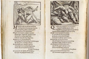 Sonetti lussuriosi di Pietro Aretino, con illustrazioni di Giulio Romano