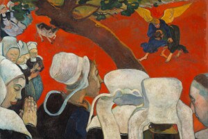 La visione dopo il sermone di Paul Gauguin, 1888. Collezione della National Gallery of Scotland, Edimburgo