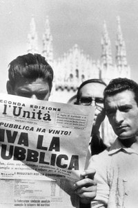 Proclamazione della Repubblica italiana, 1946. 10 giugno: l'annuncio sui giornali italiani