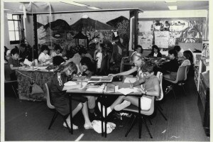Classe di bambini dotati alla Summerhill School, 14 marzo 1986