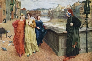Dante e Beatrice Portinari (La sua musa)