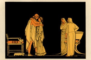 Incontro tra Ulisse e Penelope