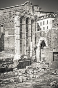 Il Foro di Augusto, uno dei fori imperiali di Roma