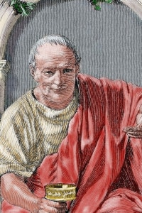 Orazio (65 a.C. - 8 a.C.), poeta lirico romano del periodo di Augusto