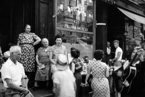 Donne italoamericane a Little Italy. New York, anni '50