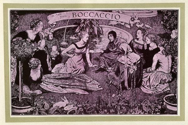 Analisi e riassunto di Cesca e lo specchio del Decameron di Boccaccio