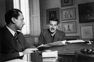 Elio Vittorini e Alberto Mondadori