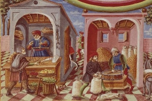 Mercanti nel medioevo