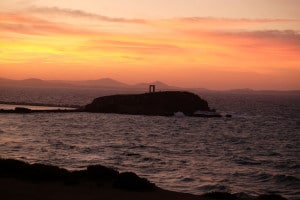 Un'immagine dell'isola di Naxos