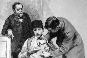Pasteur a Parigi per la vaccinazione antirabbica