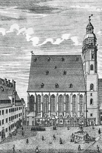 Chiesa di San Tommaso a Lipsia: qui Bach ha insegnato e composto le sue grandi opere