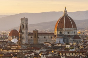 Firenze, considerata la culla dell'arte rinascimentale