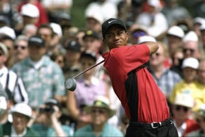 Il campione di golf Tiger Woods