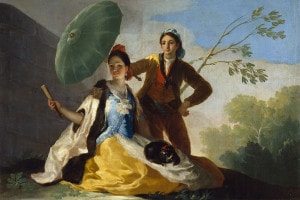 Il parasole di Francisco Goya. Museo del Prado, Madrid