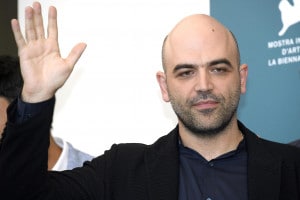 Lo scrittore Roberto Saviano al 76° Festival Internazionale del Cinema di Venezia, 5 settembre 2019