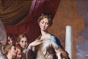 Madonna con il bambino, Parmigianino