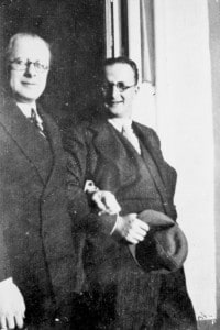 Carlo Rosselli (1899-1937) e Nello Rosselli (1900-1937). Francia, 1935