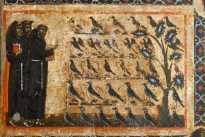 Il cantico delle creature di San Francesco d'Assisi è una delle prime testimonianze di volgare italiano