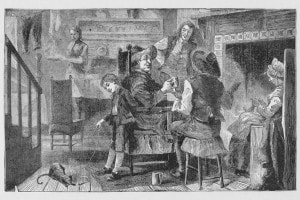 Famiglia olandese a New York, XVII secolo