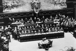 Primo incontro con il governo Mussolini, ottobre 1922