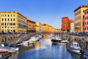 Livorno (Toscana), città natale di Giorgio Caproni