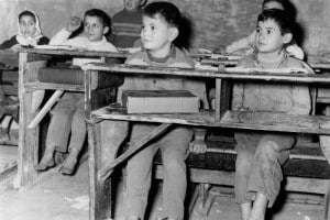 Scuola elementare nel 1963