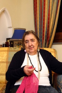 Alda Merini in una foto d'archivio