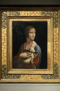 La dama con l'ermellino di Leonardo da Vinci al Museo Nazionale di Cracovia. Cecilia Gallerani, l'amante di Ludovico Sforza