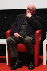 Andrea Camilleri al Festival Internazionale del Film di Roma, all'Auditorium Parco Della Musica il 5 novembre 2010