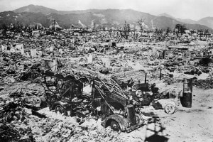 Le conseguenza dell'atomica su Hiroshima