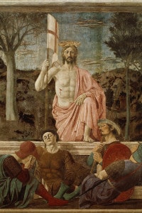 Resurrezione di Piero della Francesca, 1460 circa. Museo Civico, Sansepolcro