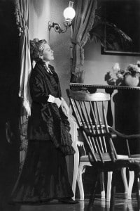 L'attrice Gisela Peltzer in "Hedda Gabler" di Henrik Ibsen