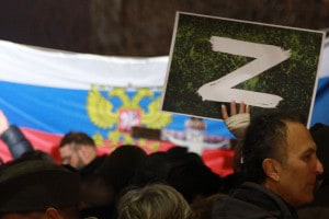 Cosa significa la lettera Z utilizzata dai supporters dell'invasione russa?