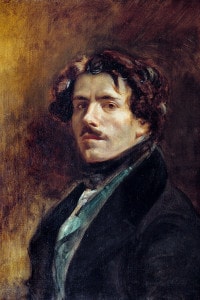 Autoritratto di Eugène Delacroix