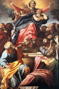 Assunzione della Vergine di Annibale Carracci (1600-1601). Collezione di Santa Maria del Popolo, Roma