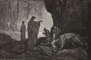Tema sul peccato di gola nell'Inferno di Dante