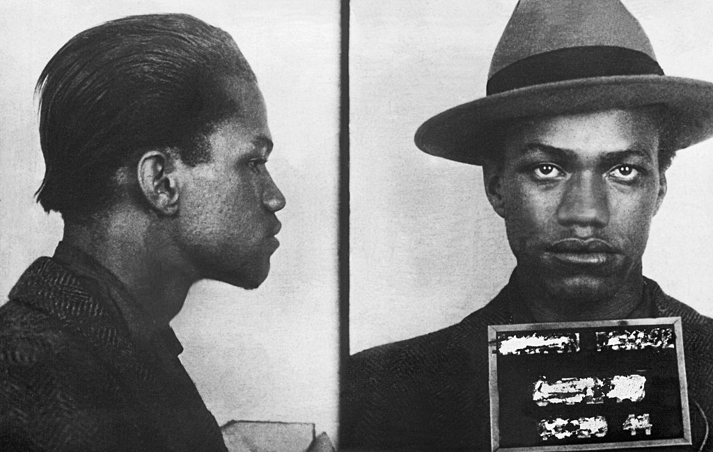 Foto segnaletica della polizia del 1944 di Malcolm X