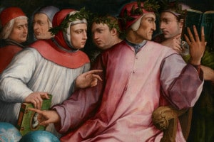 Dante, Petrarca e Boccaccio sono le Tre corone della lingua fiorentina
