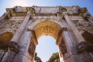 Arte dei romani: l'arco di Costantino