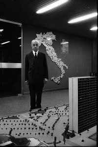 L'imprenditore italiano Marcello Boldrini della società E.N.I., nel 1962