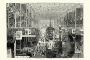 Great Exhibition of the Works of Industry of all Nations. Main Avenue, 1851