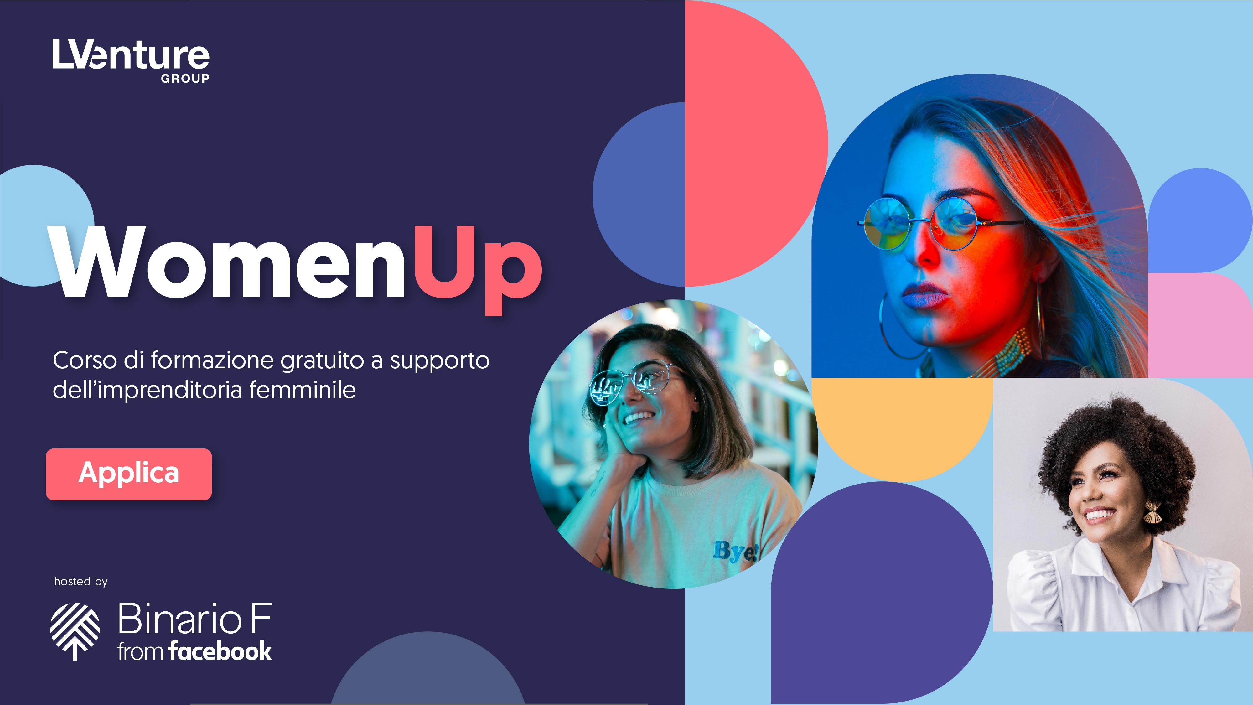 WomenUp formazione digitale gratuita per l'imprenditoria femminile