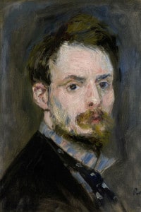 Autoritratto di Pierre-Auguste Renoir, 1875 circa